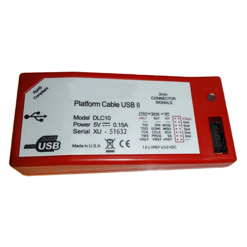 HW USB II G DLC10 платформенный кабель оригинальный загрузочный кабель|Детали и