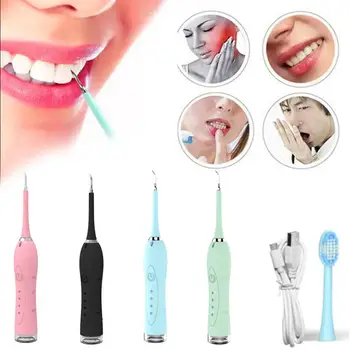 

Electric Portable Sonic Dental Scaler Tooth Calculus Remover Tooth Stains Tartar Dentist Teeth Whitening Oral Hygiene Tool