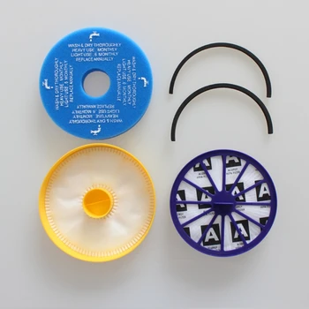 

2pcs/set Front Rear HEPA Filter for DC05 DC08 DC14 DC15 Vacuum Cleaner Washable Replacement