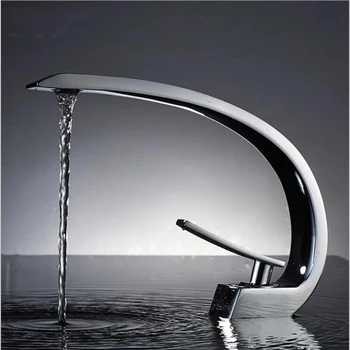 

Faucet Household Bathroom Double Copper Basin Mixer Faucet Kitchen Electroplating Black Single Hole Faucet