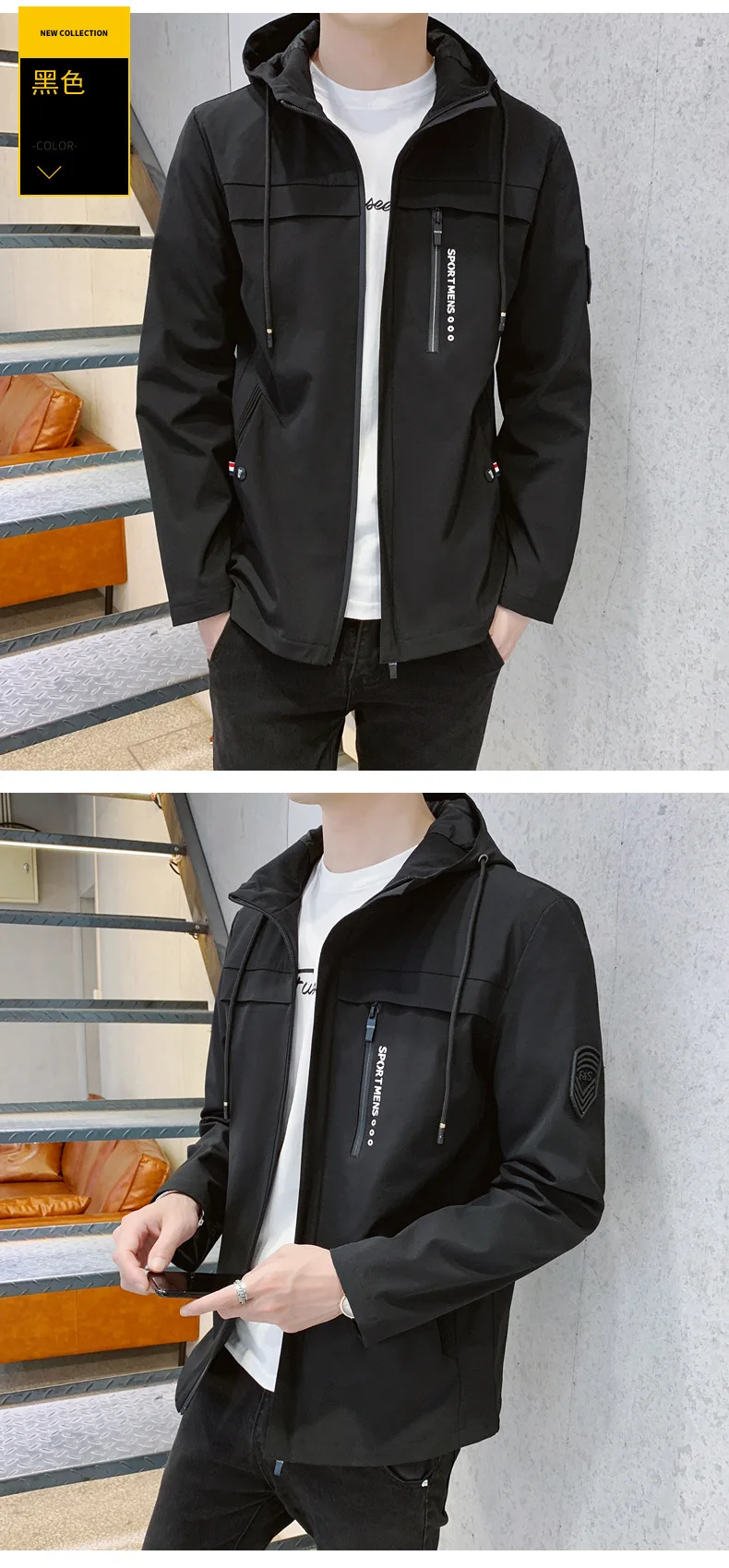 Джинсовая куртка мужские Весенние куртки и пальто для мальчиков 8-8