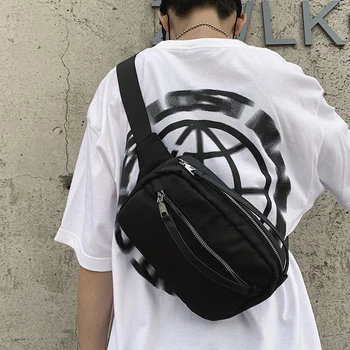 

Tidog Fashion Casual Messenger Bag Street travel Chest Bag