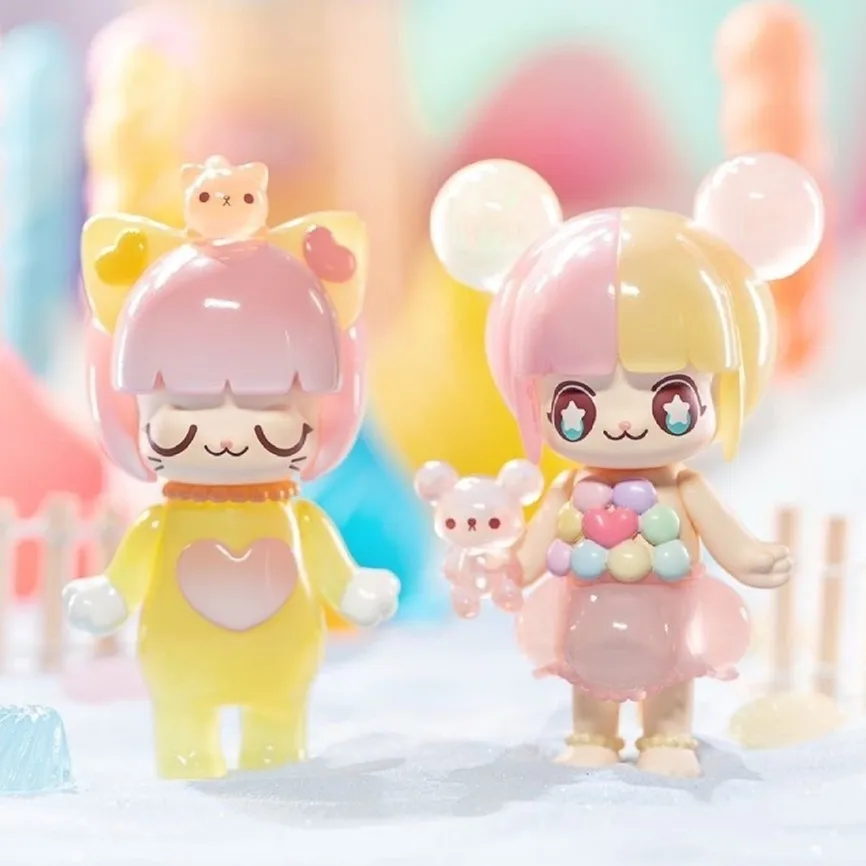 surprise dolls DC Cute Dessert Party series cell phone accessories Blind Box Doll Binary Action Figure Birthday Gift Kid TOYS