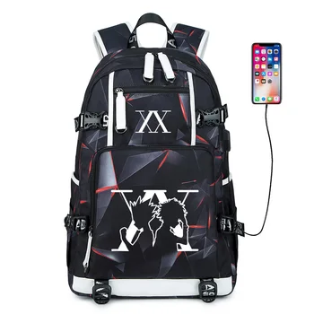 

Anime Hunter X Hunter Killua Backpack Women Men Large Laptop Backpack School Bags for Teenagers Casual Travel Mochilas
