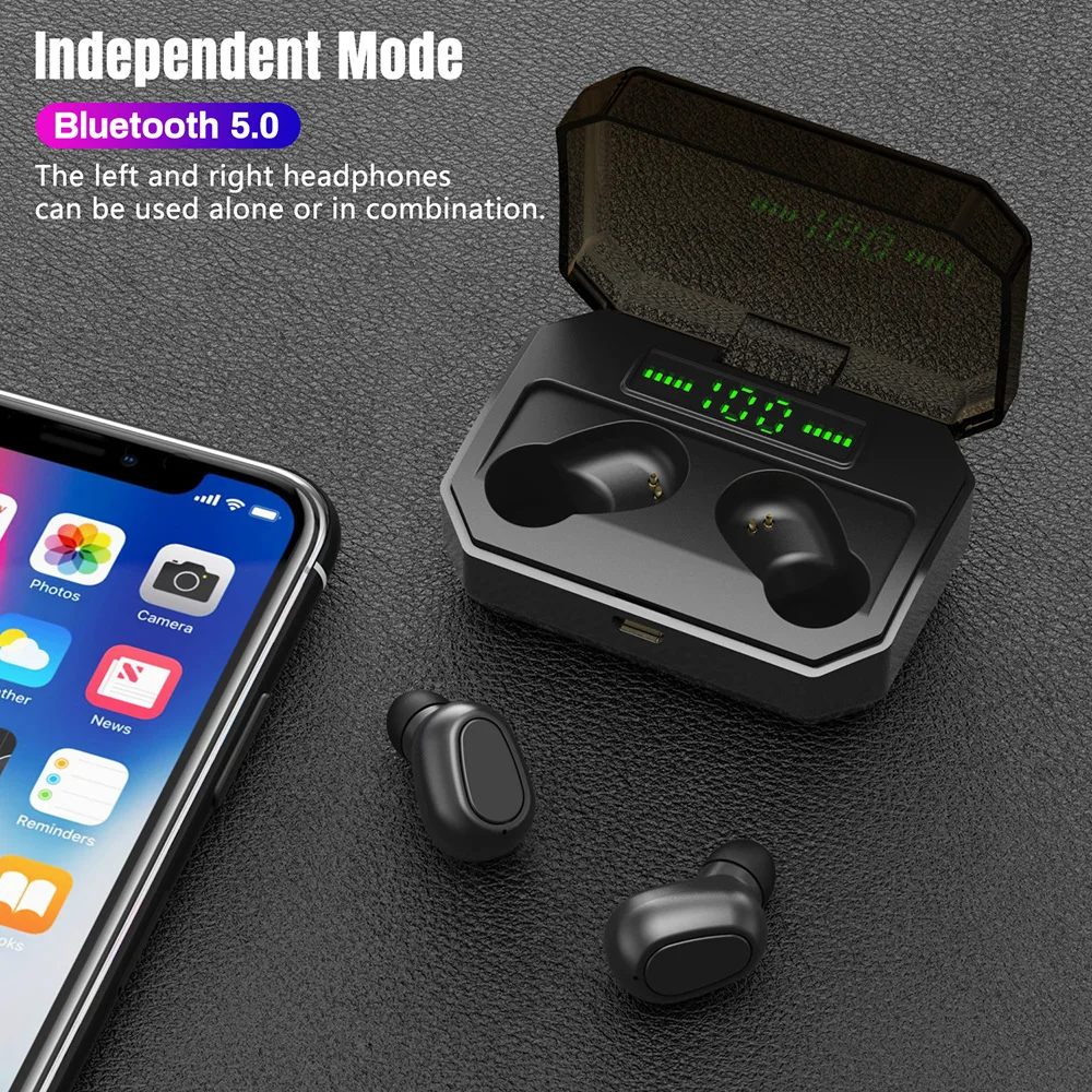 L25 tws Bluetooth гарнитура 5 0 наушники беспроводные HiFi Звук стерео спортивный наушник
