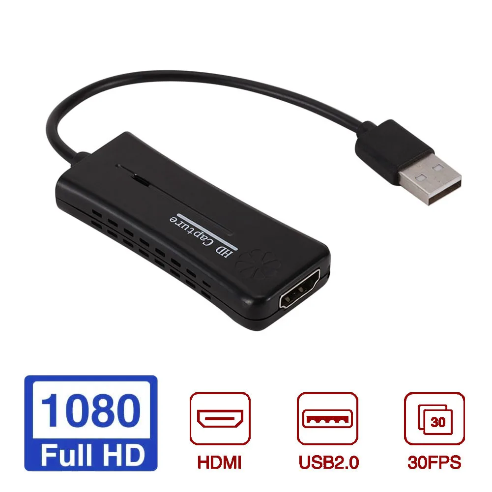 Аудио 4K живое потоковое ПК USB 2 0 игровой диск Бесплатная веб трансляция HDMI видео