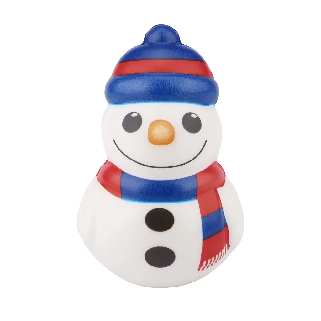 Рождественский Санта изысканный медленно поднимающийся шар восхитительный Снеговик булочка подвеска детский подарок очаровательные игрушки сжимающие игрушки игрушка для снятия стресса - Цвет: C