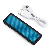 Беспроводное мобильное приложение Bluetooth светодиодный значок с именем цифровая программируемая светящаяся доска буквы бегущая строка для событий