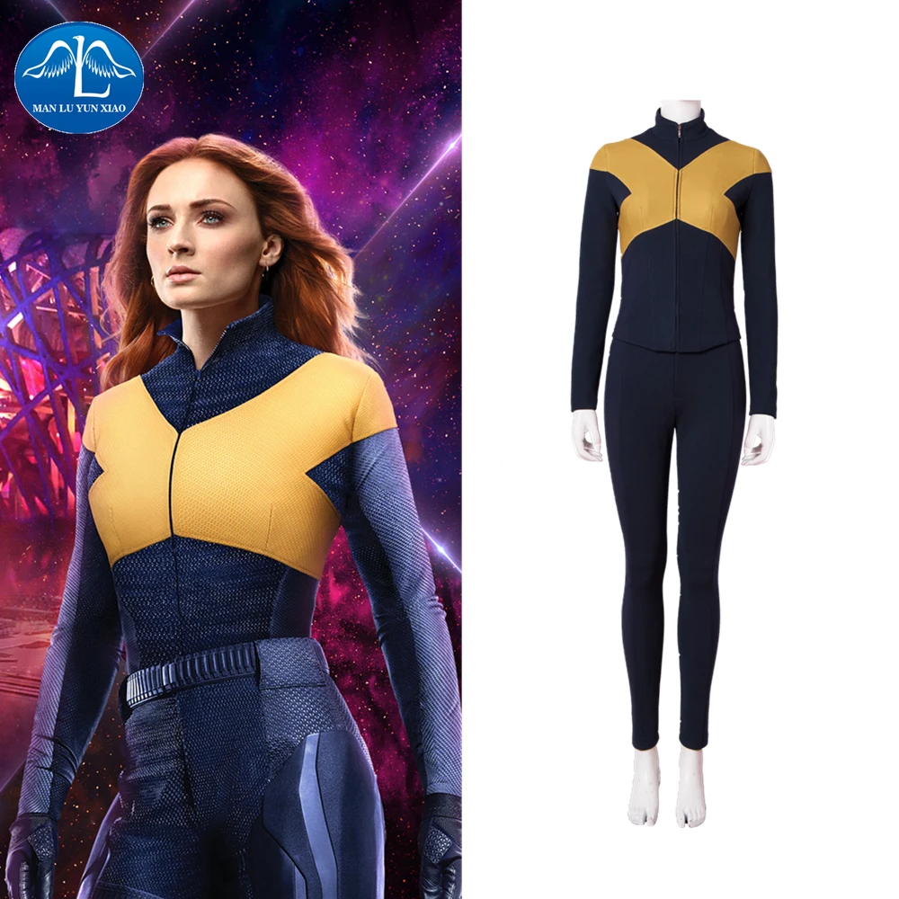 MANLUYUNXIAO X Men Dark Phoenix Cospaly Mystique Storm костюм Феникса супергероя Хеллоуина для взрослых