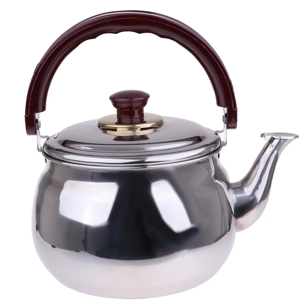 Outdoor Camping Stainless Steel Tea Kettle Coffee Water Pot Bucket Jug 22 / 24/ 26cm