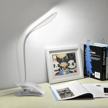 

3 Level Brightnes Led Book Light USB Powered Dimmable Bendable Touch Sensor Control Reading Study Desk Lamp with Clip Stand