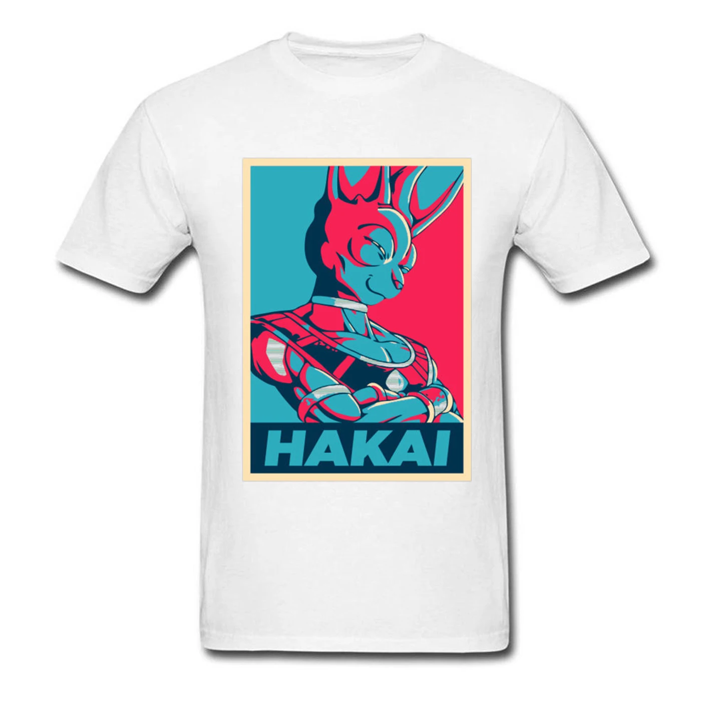 Топ Hakaishin Мужская футболка Beerus Hope Poster Dragon Ball Z Gods Of Destruction Ретро на заказ хлопковые