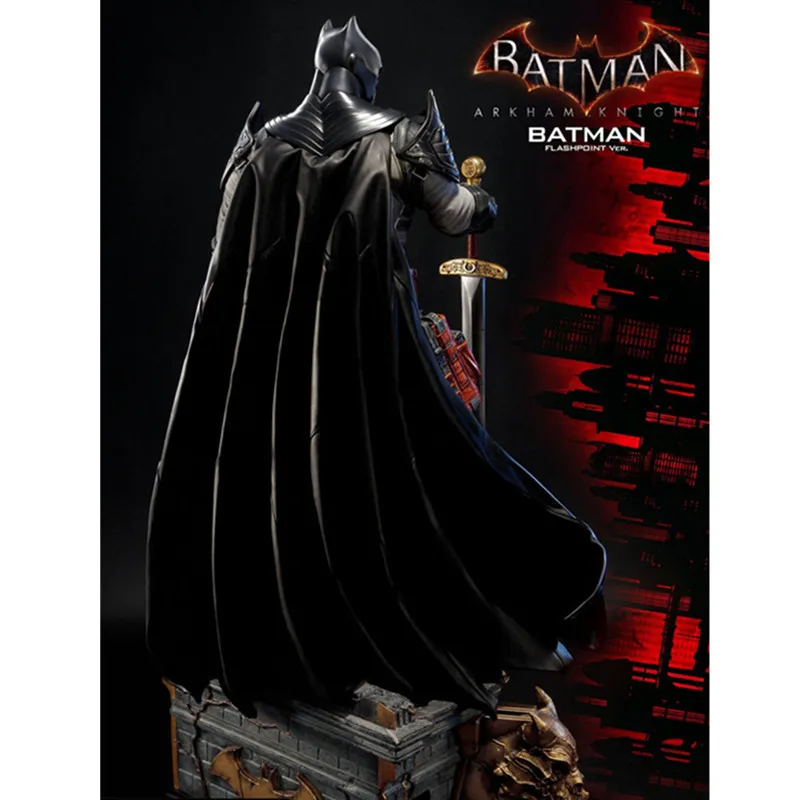 

Statue Batman Bust Superhero The Dark Knight Full-Length Portrait Justice League Resin Action Model Toy BOX 83CM B306