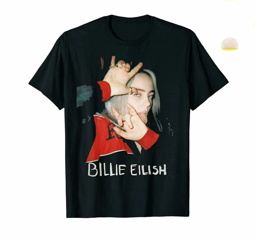 

When We All Fall Asleep Where Do We Go Black T-Shirt For Billie Eilish Fans Slim Fit Tee Shirt