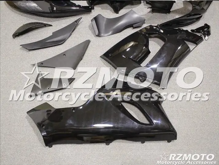 Мотоциклетный обтекатель abs комплект для ухода за кожей Kawasaki Ninja ZX6R 636 05 06 2005 2006 корпусные детали пресс-форм blackStore № 0051