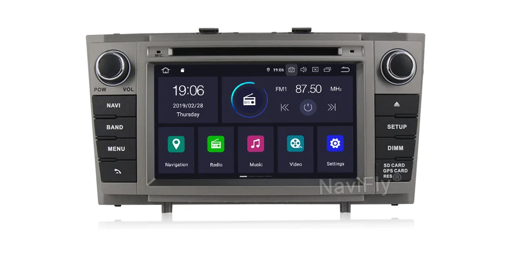 Best NaviFly Android 9.0 Car dvd radio player for Toyota Avensis T27 2009-2014 Audio Video carplay navigation system carplay ADAS 6 Best NaviFly Android 9.0 Car dvd radio player for Toyota Avensis T27 2009-2014 Audio Video carplay navigation system carplay ADAS 6