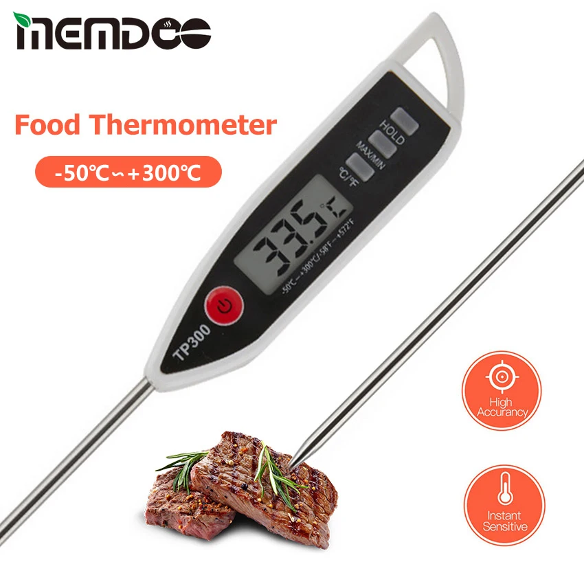 Цифровой пищевой термометр MEMDOO для мяса барбекю инструмент измерения