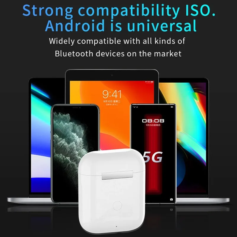 Airdods I11 TWS Earbuds Rename Headset Earphones Bluetooth 5 0 Waterproof Earphone for IOS Android PK I100 I200 I500 I900 I9000