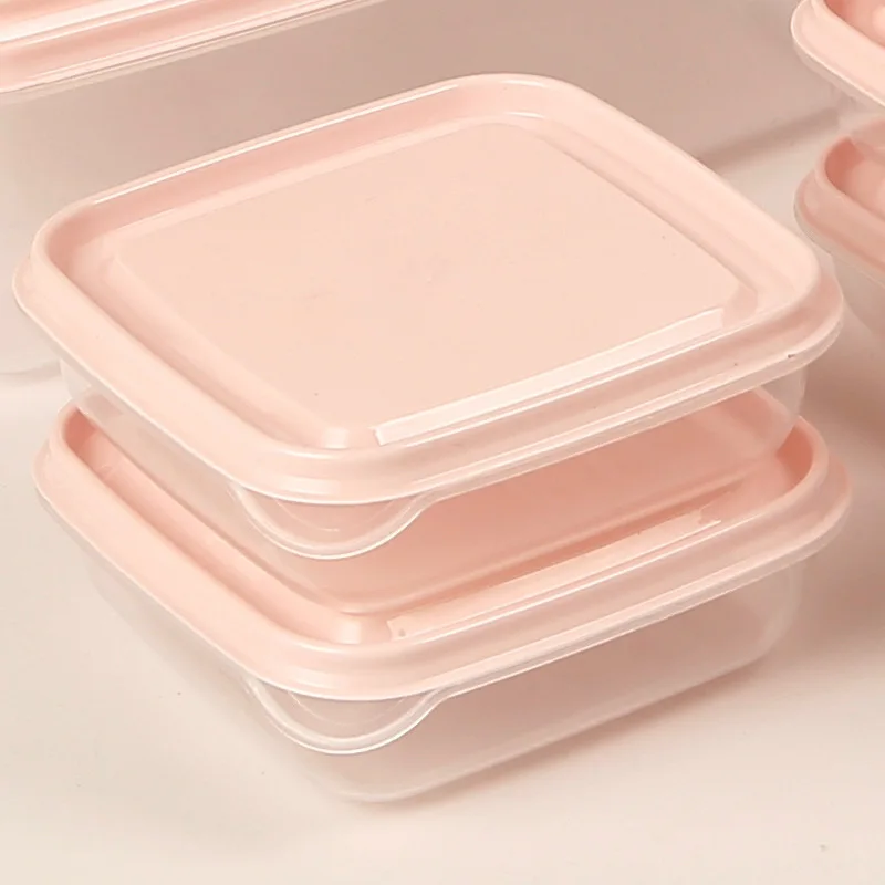 Refrigerator Plastic Fresh-keeping Container Grains Storage Box Microwave Oven Container Size 17-Piece Set Freshness Box Sealed
