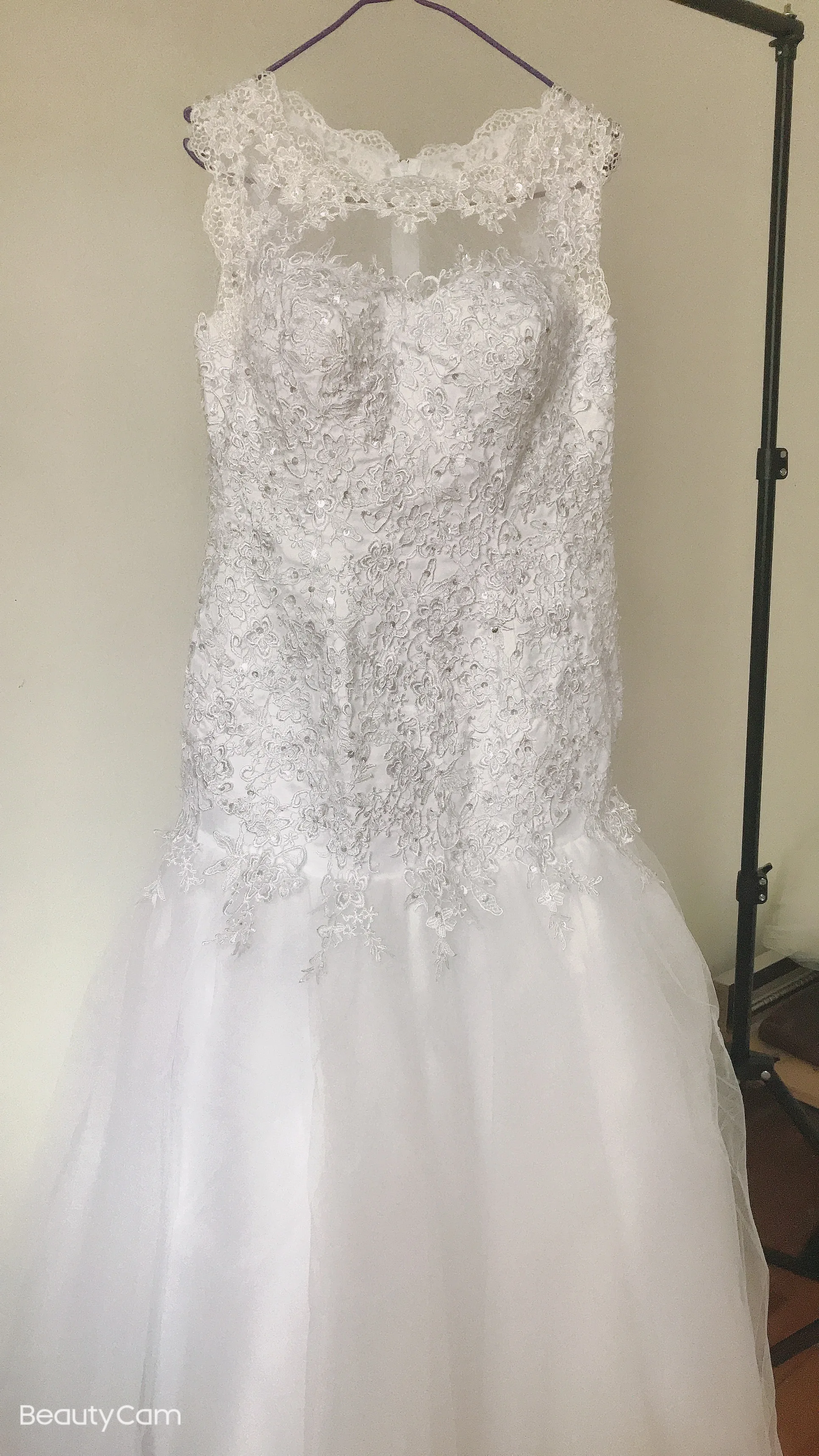 Fansmile Africa Design Vestido De Noiva Beading Lace Mermaid Wedding Dress Backless Gowns FSM-507M