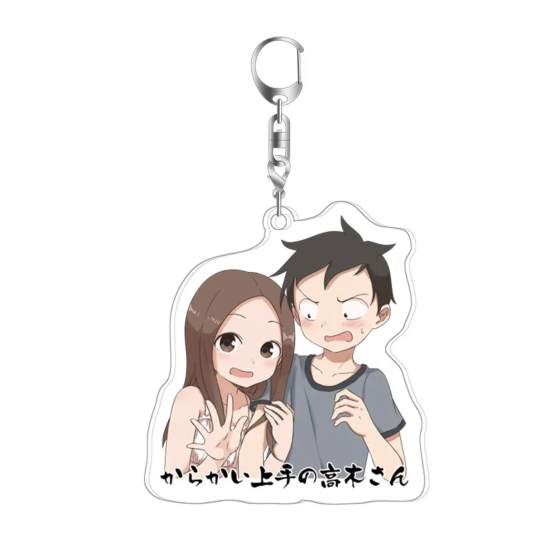 Anime Karakai Jouzu no Takagi-san 3 Teasing Master Takagi-san Season 3  Nakai Acrylic Keychain Cosplay Charm Pendant Key ring Toy - AliExpress