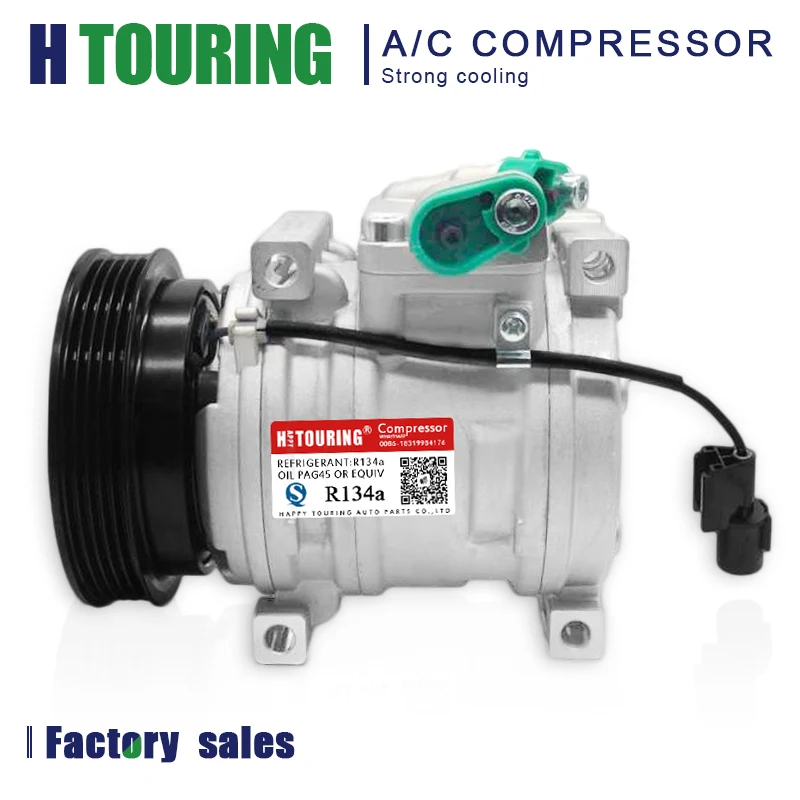 For Car Kia picanto Compressor HYUNDAI i10 HS11 AC 977010x100 97701-0x100 97701-1Y000 977011Y000 F500QQ7AA02 5PK | Автомобили и