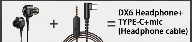 black type-c mic Игровой Hi-Fi наушники с высоким приводом, круглые, железные, с тройным блоком, двойные динамические, сбалансированные, с арматурным покрытием, наушники-вкладыши с линейным управлением - Цвет: black type-c mic