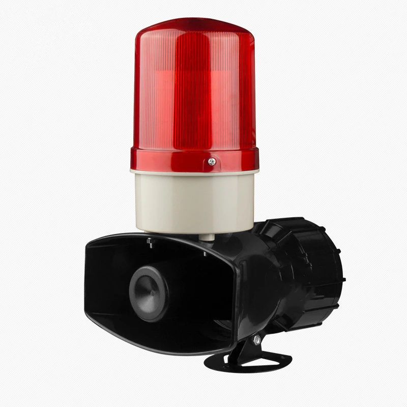 30W Sound and Light Alarm Recordable Audio Visual Alarm for Industrial