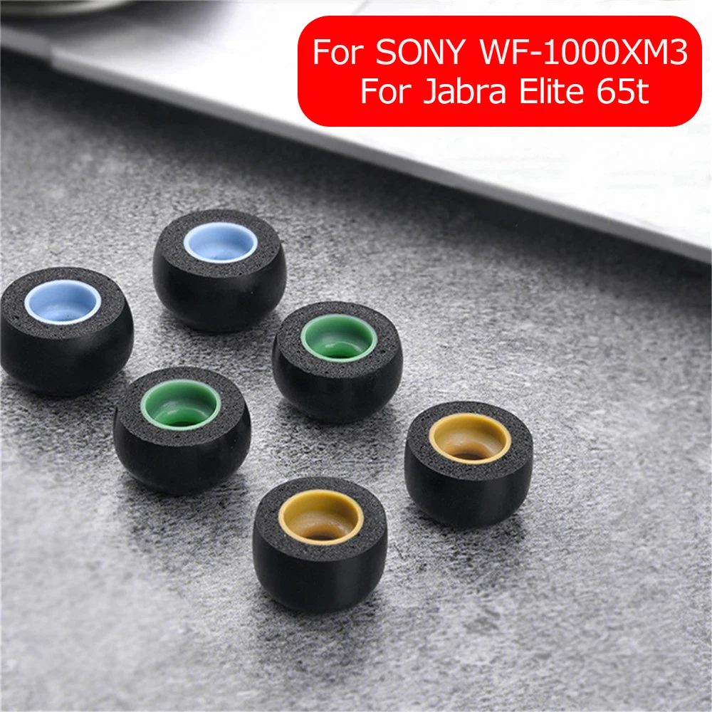 Auriculares De Espuma Viscoelastica Con Reduccion De Ruido Funda Para Auriculares Jabra Elite 65t Sony Wf 1000xm3 Accesorios Para Auriculares Accesorios De Auriculares Aliexpress