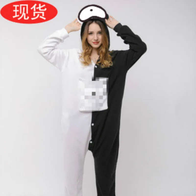 Комбинезон женский флисовый с мультяшным изображением медведя|Костюмы из