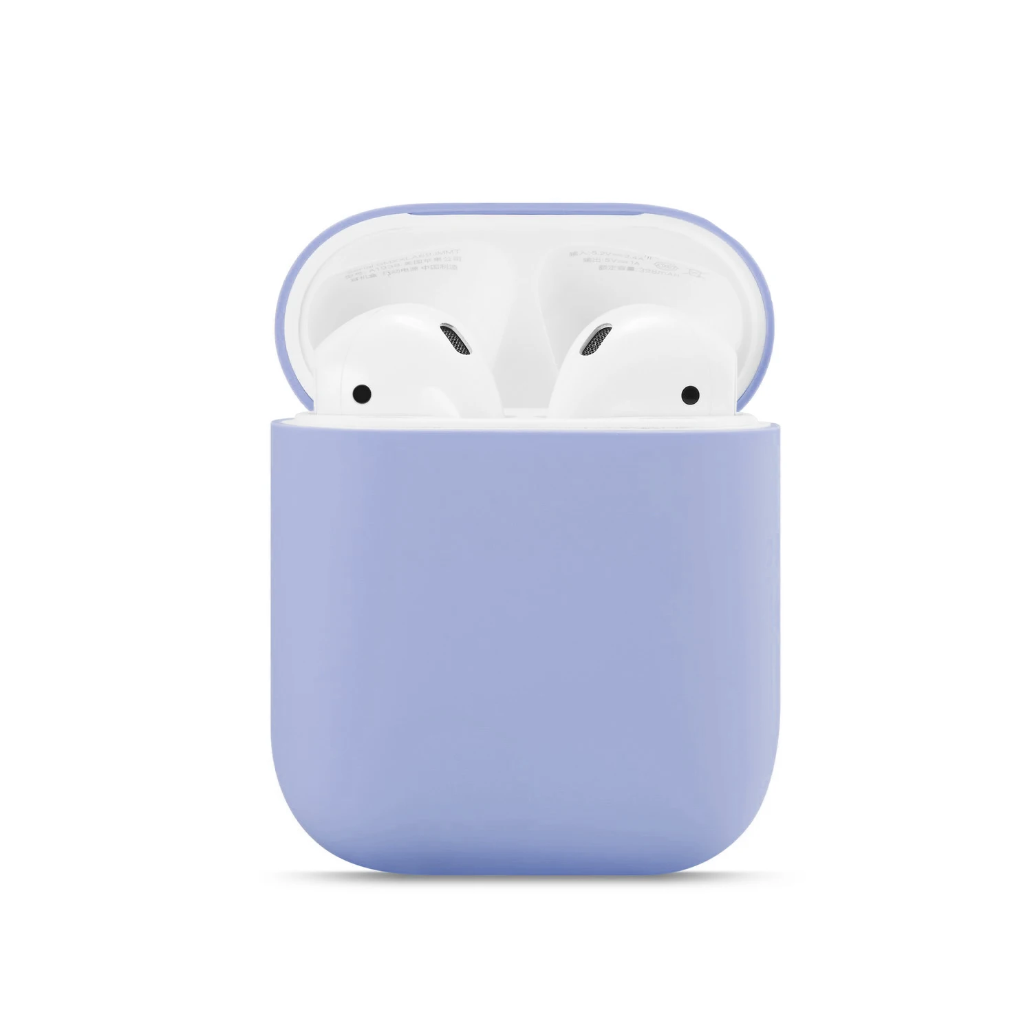 KJOEW сплошной цвет мягкий силиконовый для AirPods apple беспроводной bluetooth защитный чехол для наушников наушник защитный чехол для наушников - Color: SB