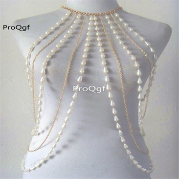 

Ngryise 1 Set pearl shoulder body chain girl lady