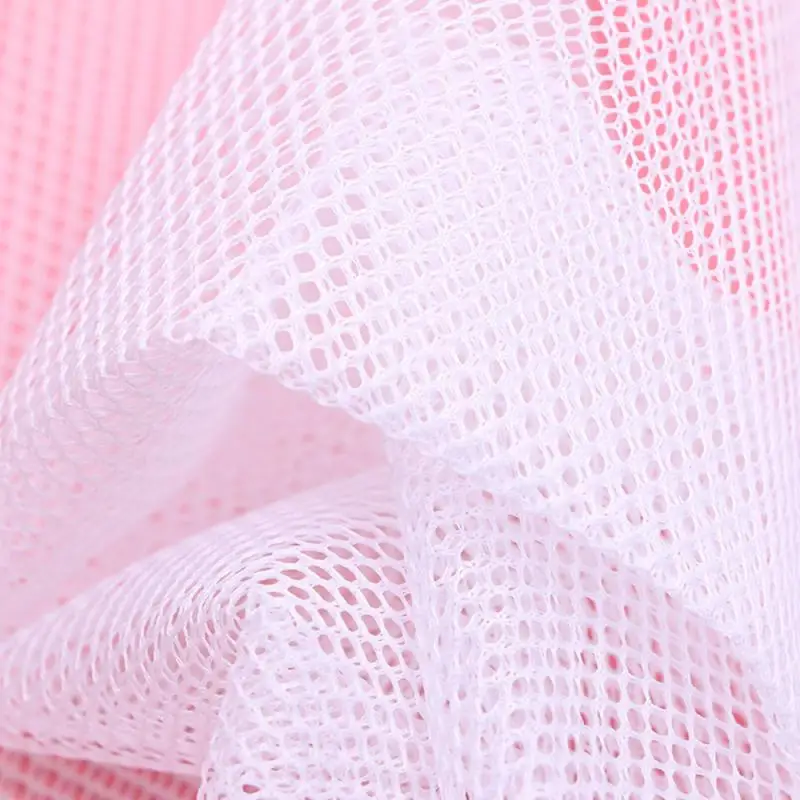 3 Size Printing Zippered Mesh Laundry Bag Polyester Washing Net Bag For Underwear Sock Washing Machine Pouch Clothes Bra Bags