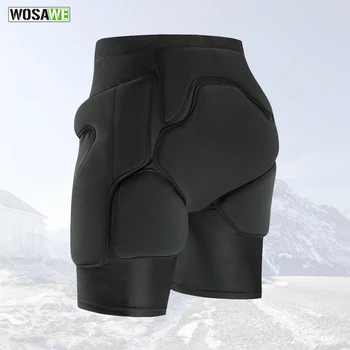 

WOSAWE Men's motorcycle shorts skiing Skating Hip protection Shorts Snowboard Sports Outdoor Extreme Sports Shorts
