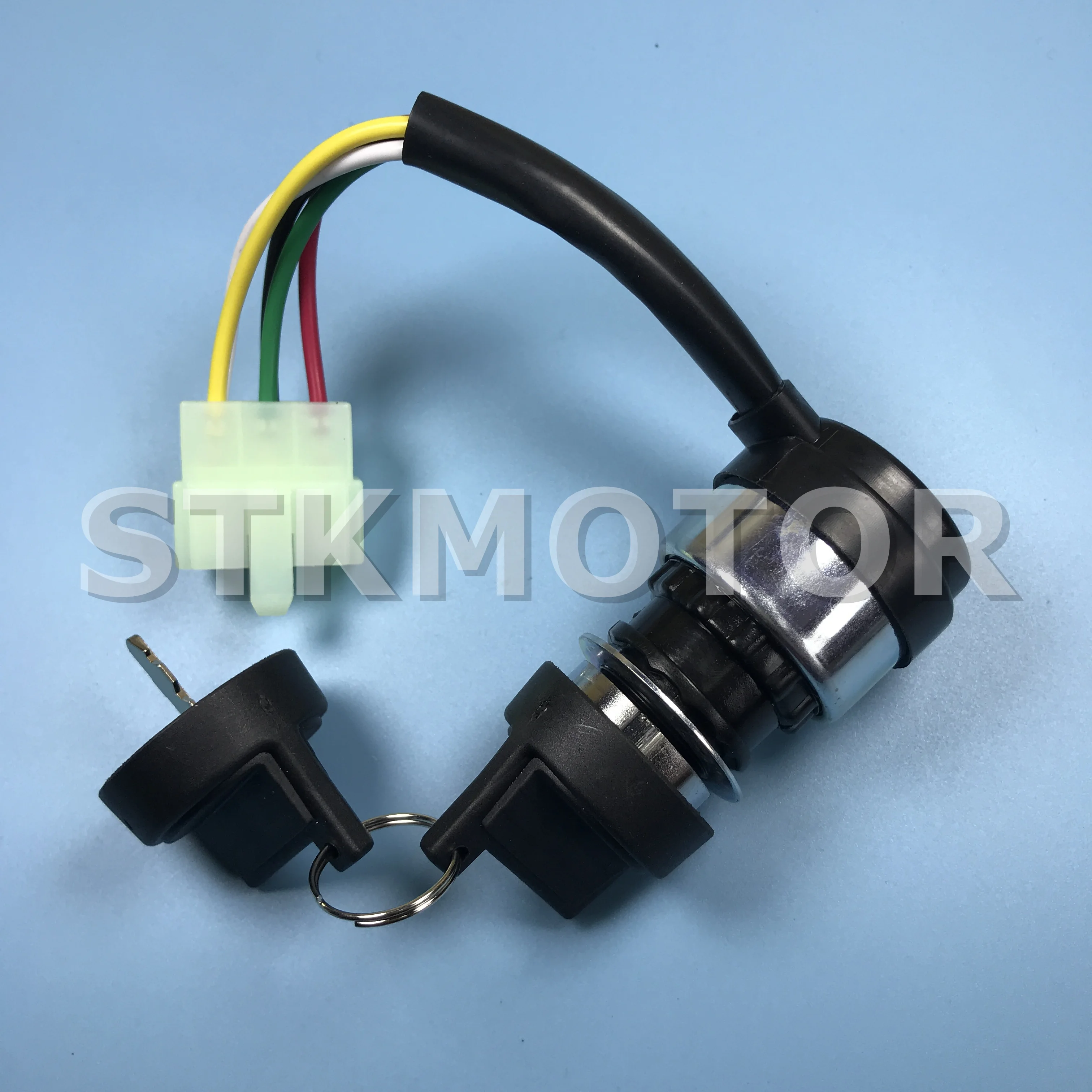 5 Wires On Off Start Starter Key Switch For Chinese Dune Buggy Moped  Scooter Go Kart Utv Motorcycle Crass Parts - Atv Parts & Accessories -  AliExpress