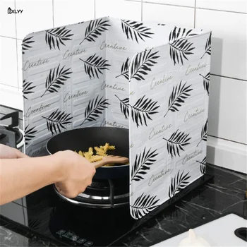 

Hot Kitchen Cooking Aluminum Foil High Temperature Insulation Oil Barrier Foldable Insulation Oil Kitchen Accessories Gadgets.TJ