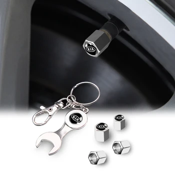 

Car Styling Aluminum Alloy Wheel Tire Valve Stems Caps Cover For KIA Rio Ceed Sportage Soul Cerato Sorento K1 K2 K3 K4 K5 K6