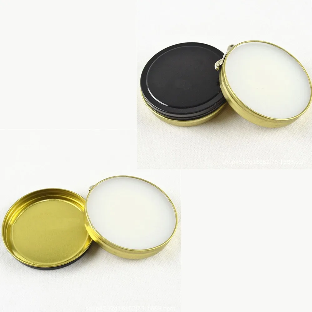 

40g Useful Waterproof Leather Shoes Polish Shine Wax Nourish Gloss Paste With Iron Box Home Tools