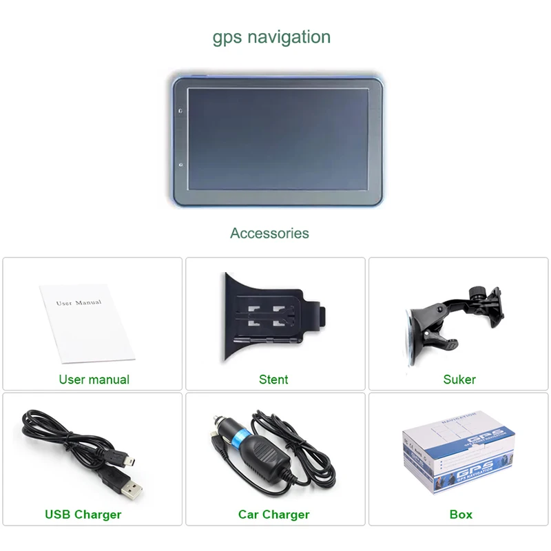 " gps-навигатор для машины навигация Bluetooth Navitel последняя Европа карта Sat nav грузовик gps навигаторы автомобильные 10 шт