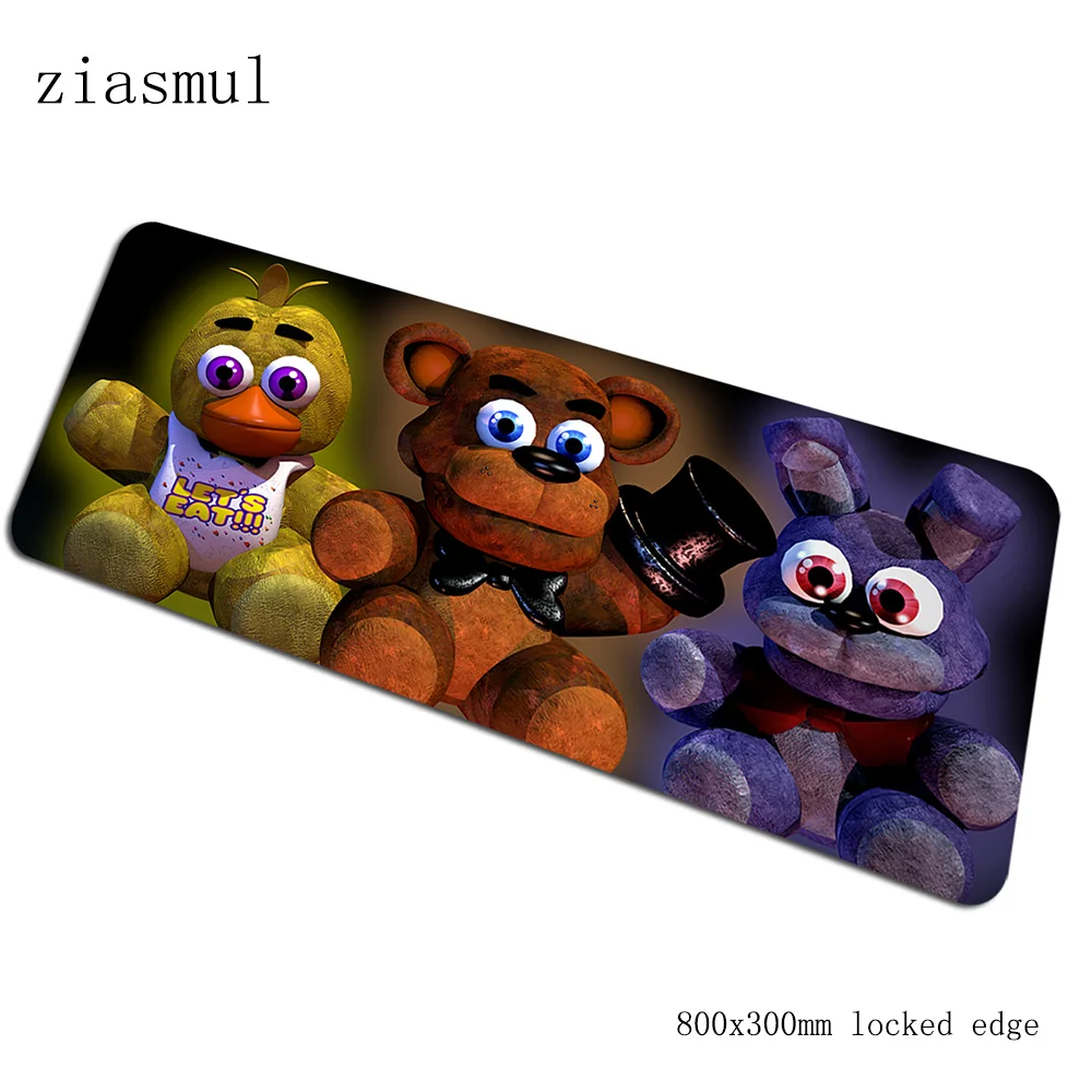 Five Nights at Freddy's» «пять ночей у Фредди» коврик для мыши 800x300x3 мм коврик для мышь Notbook коврик для компьютерной мыши игровой коврик геймер клавиатура коврики для мыши - Цвет: size 800x300x3mm