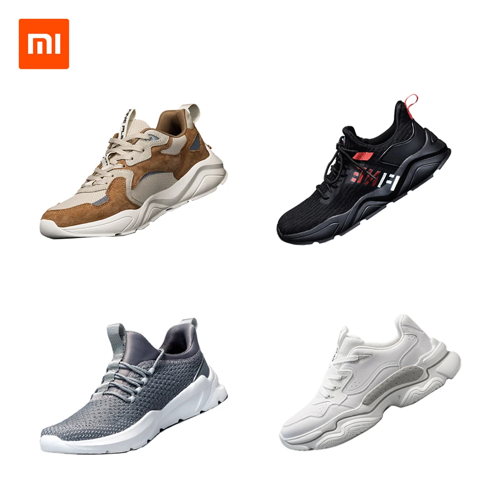 Xiaomi Youpin FINE PLAN Trend Ретро модная обувь пара кроссовок Летающая тканая спортивная обувь с дышащей сеткой