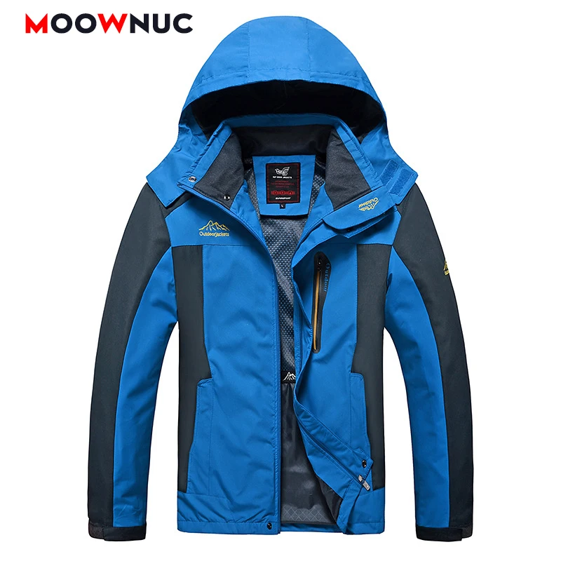 Пальто Мужская куртка спортивная осенне-зимняя ветровка мужская одежда пальто женское ветрозащитное Hombre повседневное 6XL 7XL 8XL MOOWNUC