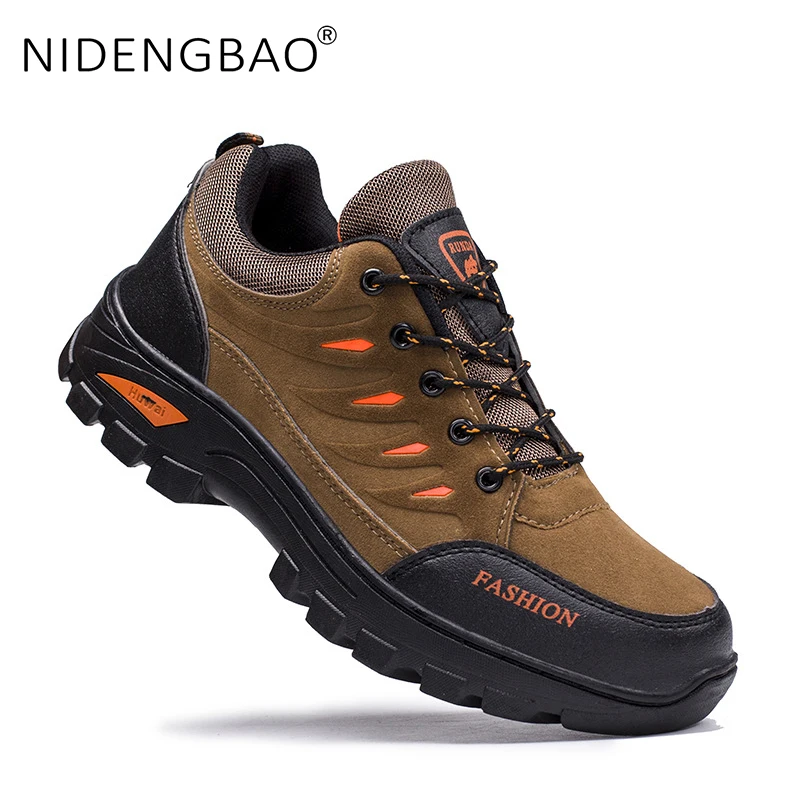 Cena Outdoor Men buty górskie wodoodporne antypoślizgowe trampki trekkingowe męskie buty wspinaczkowe zasznurować buty sportowe duży rozmiar 39 44