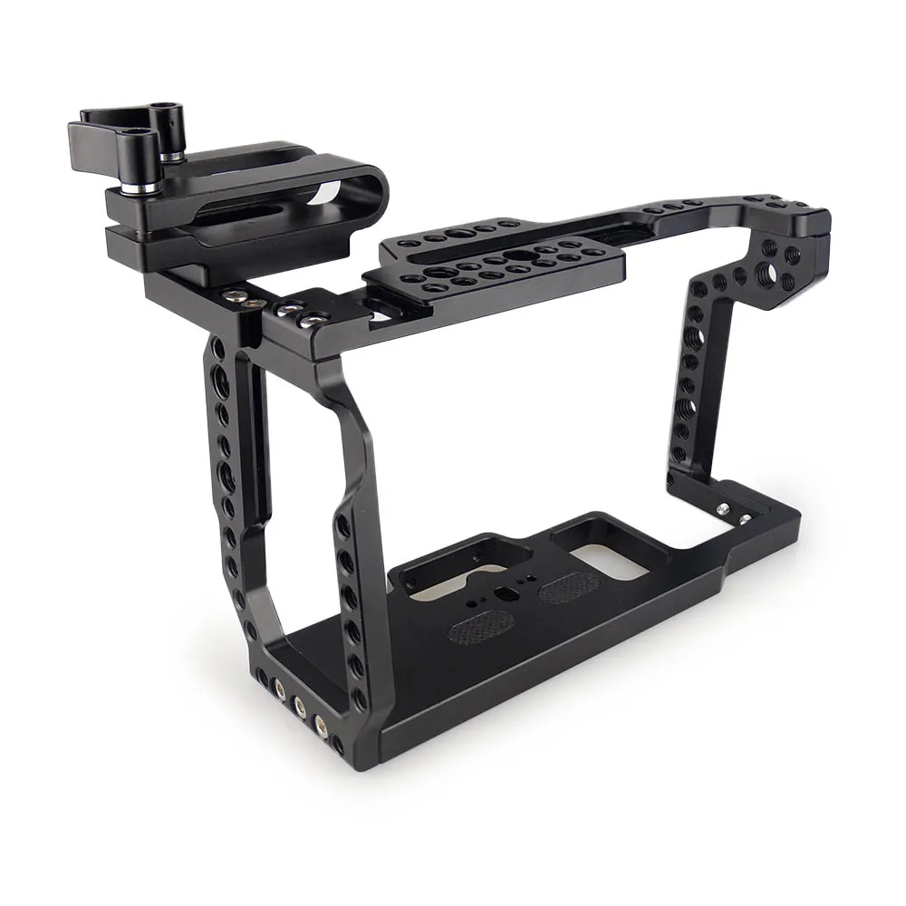 MAGICRIG BMPCC 4K камера клетка с T5 карта SSD зажим для Blackmagic Карманный кинотеатр камера BMPCC 4K для крепления микрофона монитор