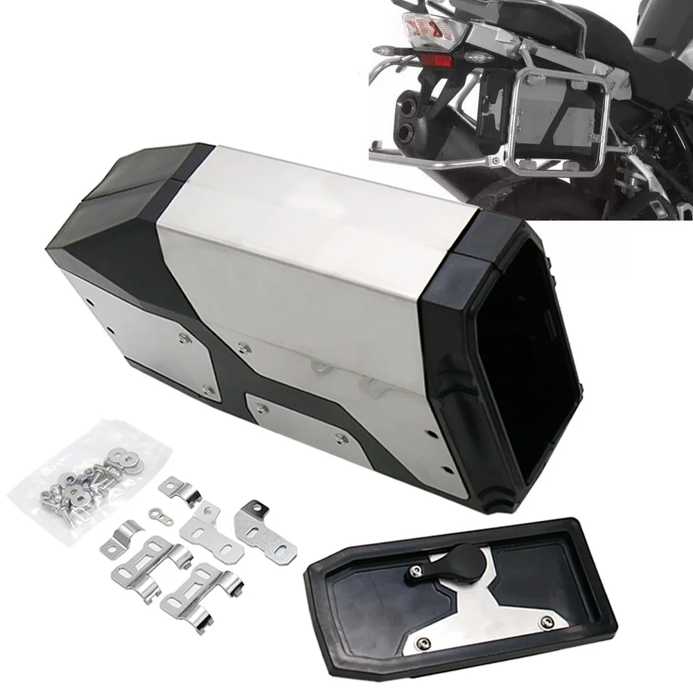 Мотоцикл декоративные Алюминий коробка литров для левый боковой кронштейн R1200GS LC