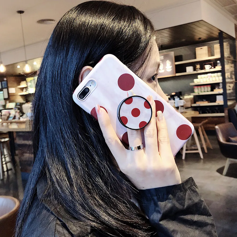 Чехол для телефона в стиле ретро Love Wave Point Iphone XR X XS Max 7 8 6S PLUS мягкий силиконовый