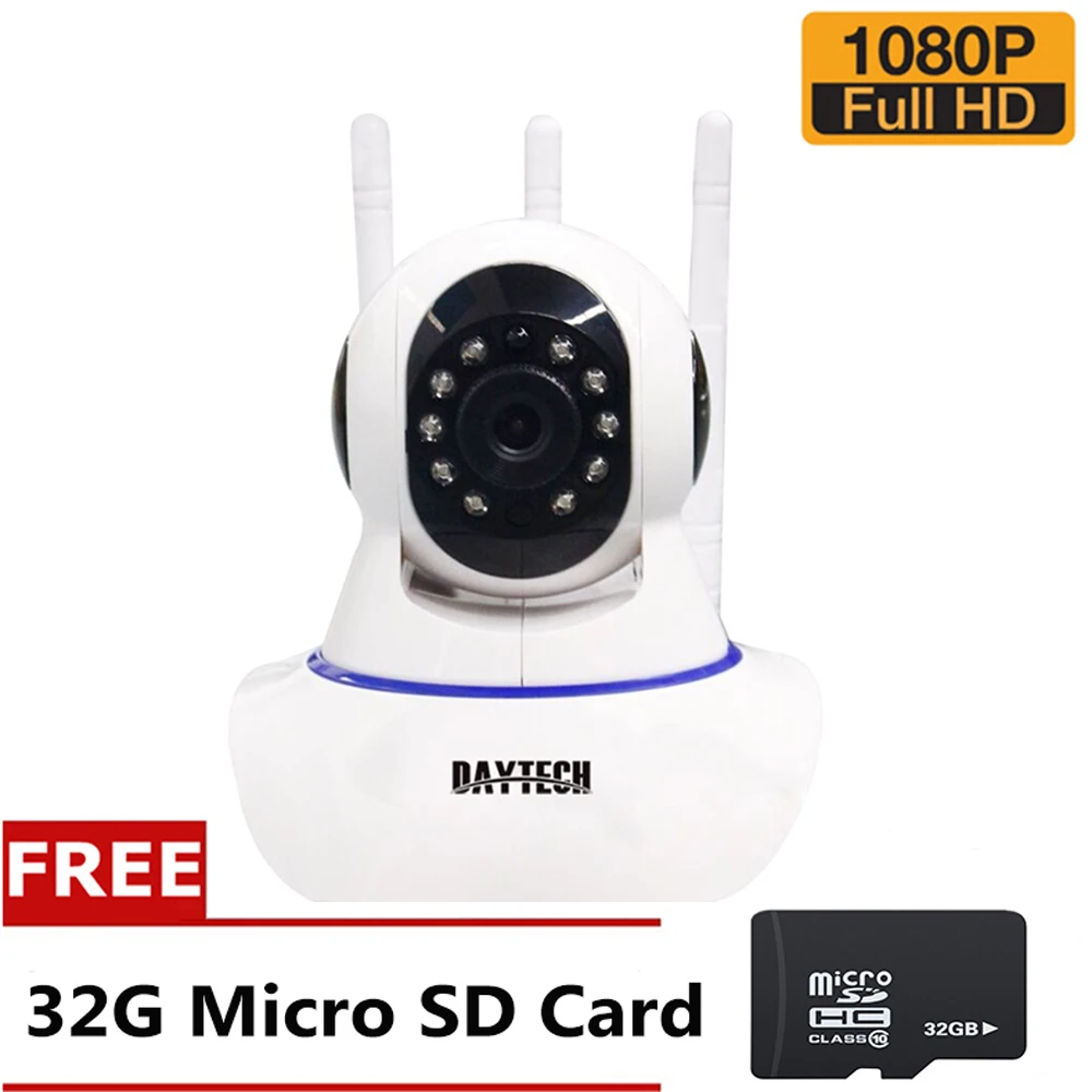 DAYTECH 1080 P Беспроводной IP Камера 2MP Wi Fi Home Security Камеры видеонаблюдения сети CCTV