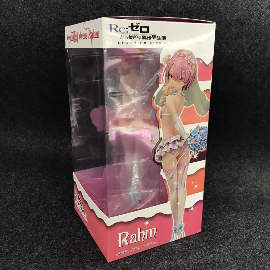 Аниме Zero-Based a Different World Life Ram свадебное платье Ver Garage Kit Модель