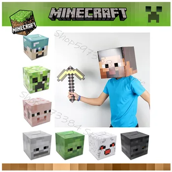 

Minecrafted Cosplay Masks Full Face Masquerade Halloween Christmas Masks for Adult & Kids Mask Best Gift Mask Cosplay Mask Party