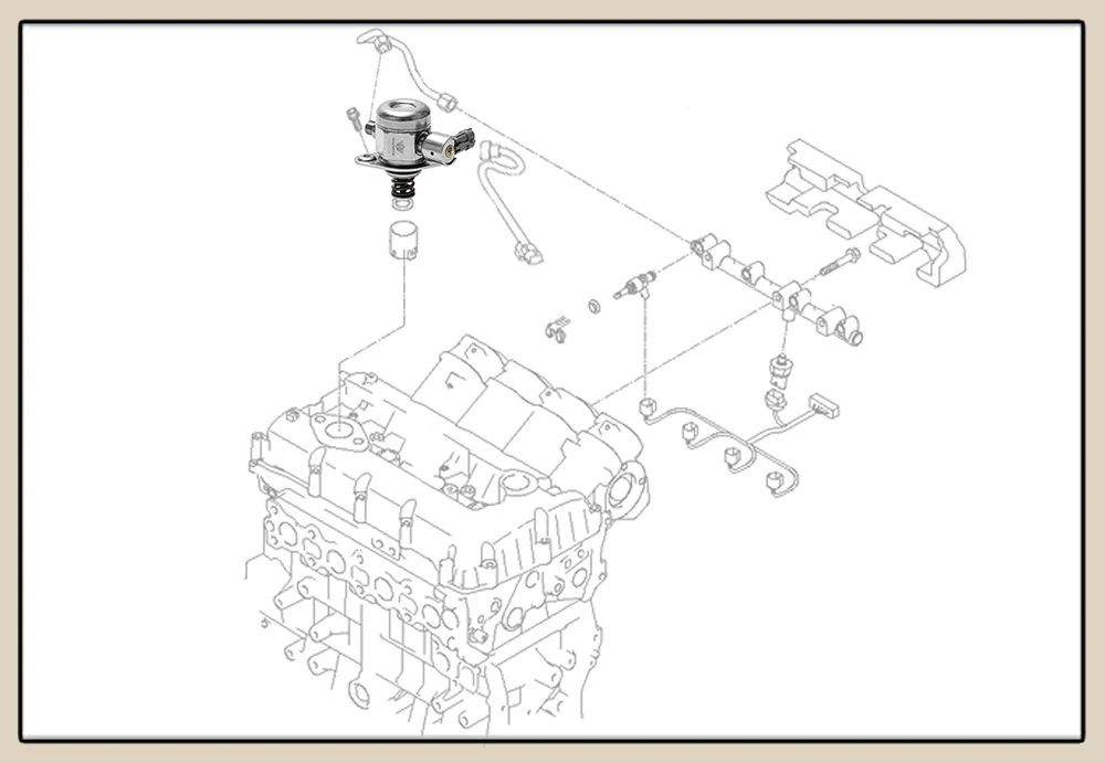 LZONE-Топливный насос высокого давления для 09-14 hyundai Sonata& 09-15 Kia Sorento UDW 353202G720 353202G730 353202G740 FPB117-QY